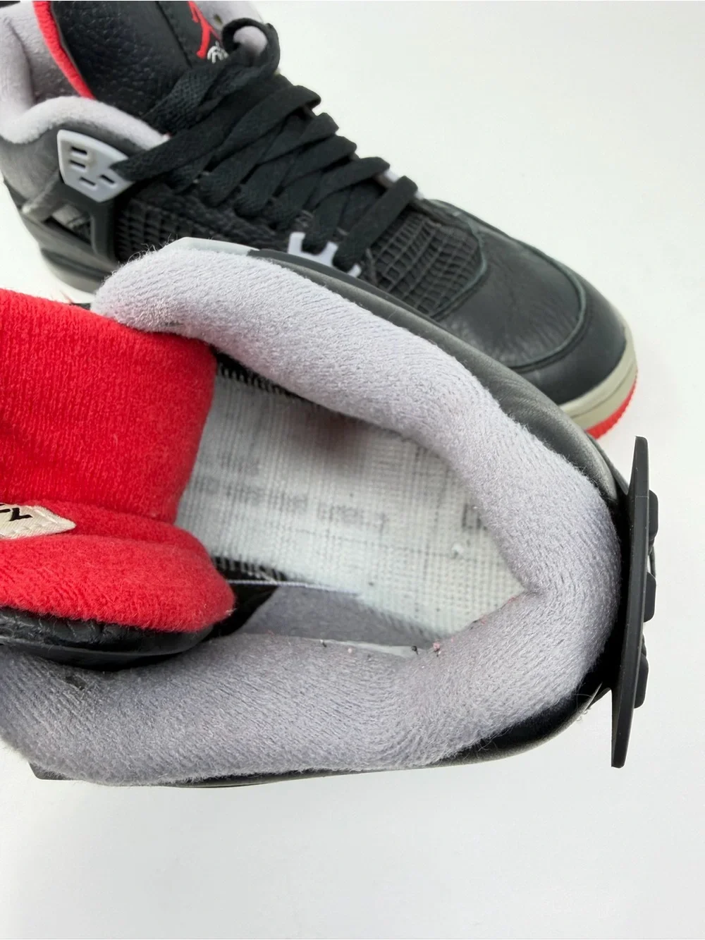 Jordan Men's High-Top Sneakers in Black and Red